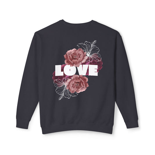 Unisex Lightweight Sweatshirt  'LOVE'