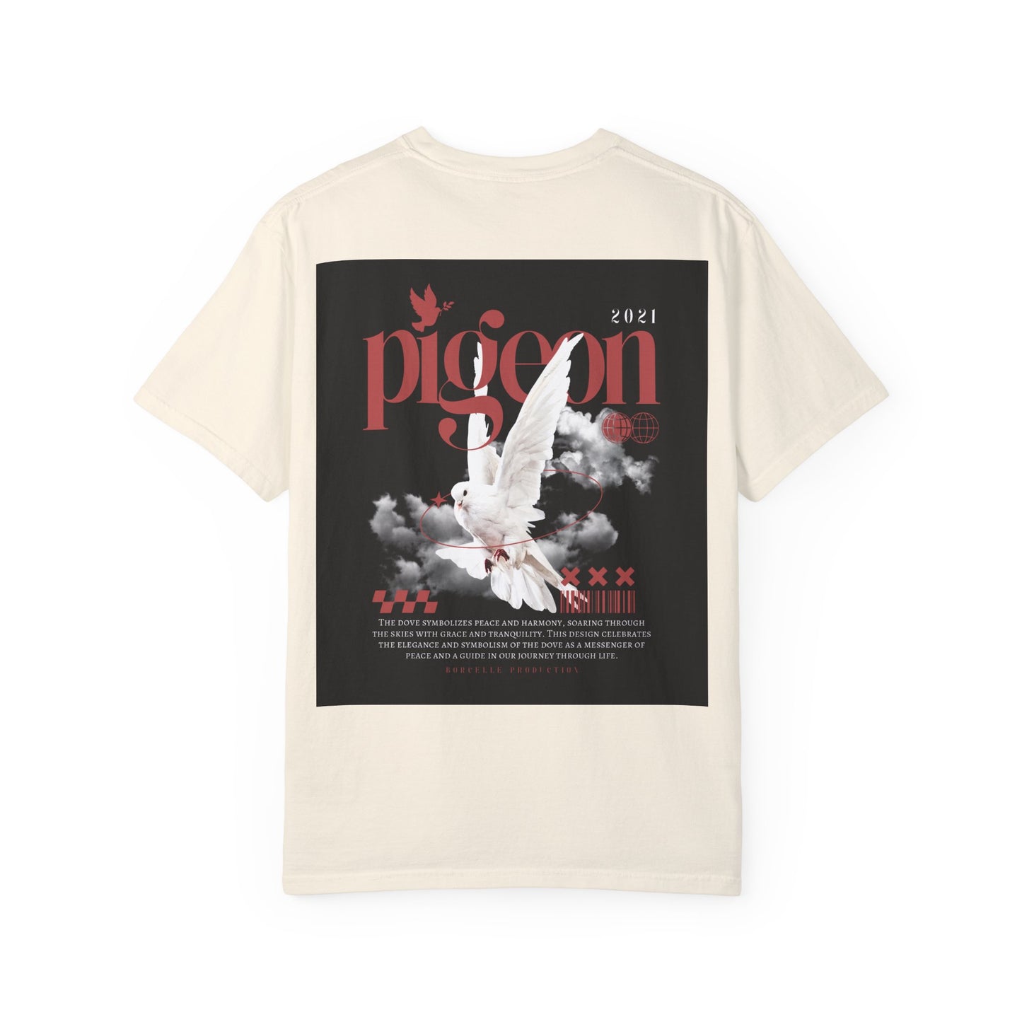 Unisex Vintage “Ivory Pigeon” Tee